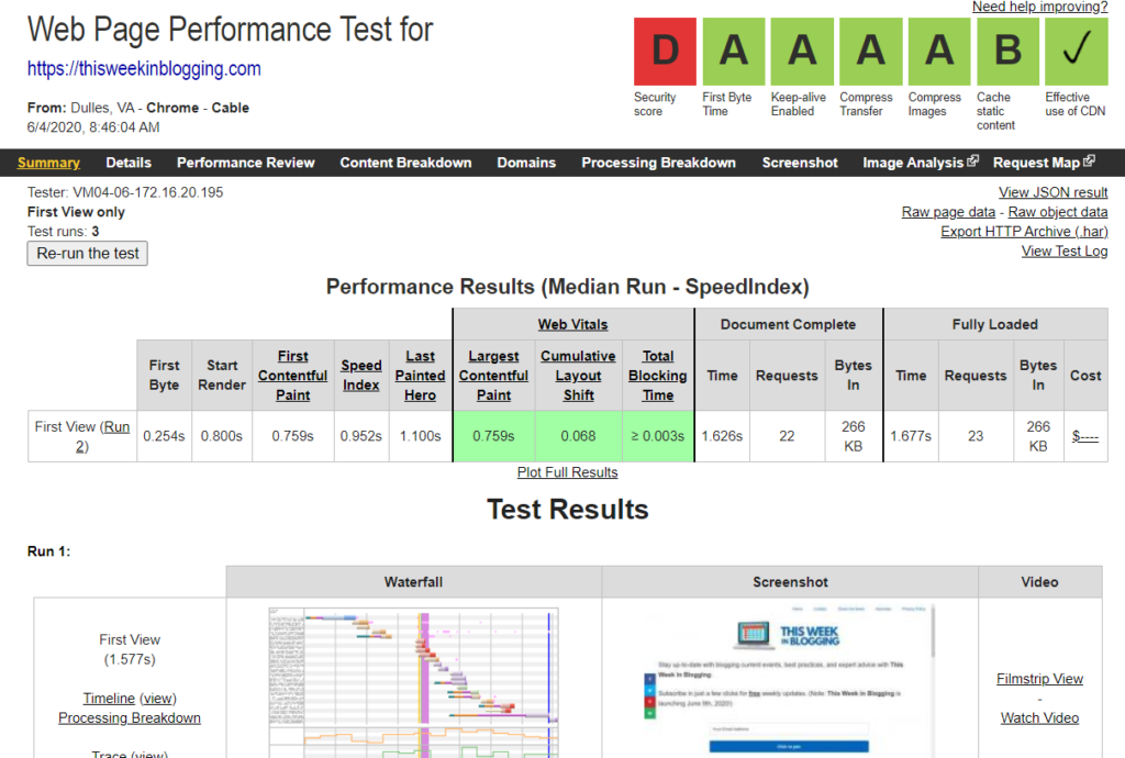 Website-speed-test-tools_WebPage Test example